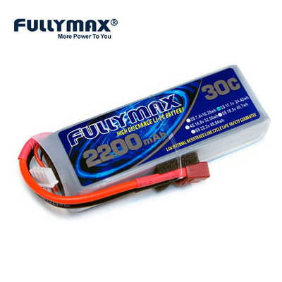 3 modelo Battery Lithium Ion Battery de la batería 3s Rc de la célula 11,1 V 2200mah Lipo