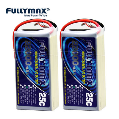 Batería 6s 22000mah Fullymax 6cell 25C Quadcopter de la batería 22000mah 22.2v Lipo del abejón del UAV del helicóptero de Muti