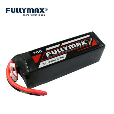 Baterías de Fullymax del VIGOR de la batería FPV Quadcopter 70C 22.2V de Fullymax 6s 3300mah Lipo