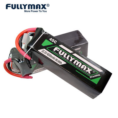45C 22.2V 6s 4500mah Lipo Batería para Rc Plane Batería de avión RC