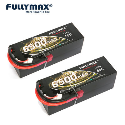 decanos T Plug Rc Model Battery de la afición de la batería 14.8v 55C 6500mAh de 4S Lipo