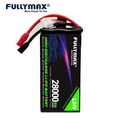 batería de 28000mAh Lipo 12s para el enchufe de la industria química AS150 XT150 del abejón 44.4V 15C LiHV