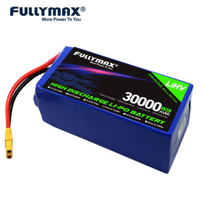 Célula Li Polymer Battery 30000mah 12S 44.4V 1332Wh de la batería 12 del abejón de la agricultura