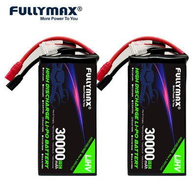 30000mAh Batería de Lipo de 12 celdas 12S 44.4V 15C EVTOL Agricultura Drones Robótica subacuática