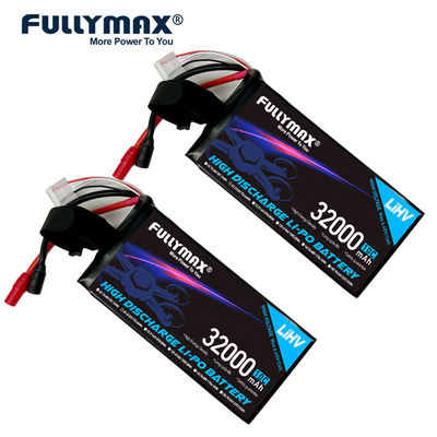 Paquete de batería LiPo 10C MAX 4.45V 32000mAh 6S 23.52V 5000mah 5200mah AS150 XT150 Enchufe