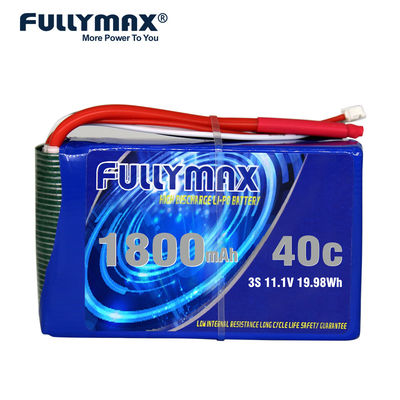 batería auto del arrancador del coche de la emergencia de 1800mAh 11.1V 40c Lipo en coche