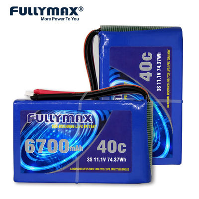 aumentador de presión auto del coche de la emergencia del paquete de la fuente de alimentación del comienzo de la emergencia del coche de 6700mAh 11.1v Lipo