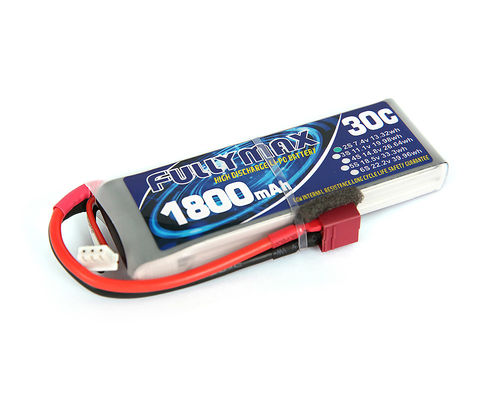 batería de 30C 1800mAh 2S LiPo con el enchufe de T para el camión Heli Airplane del barco del coche de RC
