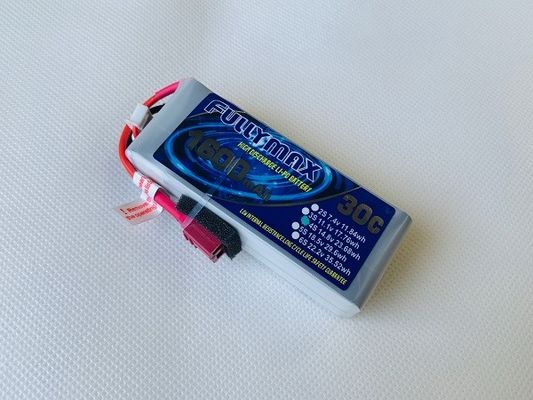 Batería 30C 1600mAh 4S 14.8V de decanos Plug LiPo para los aviones RC Heli de los coches RC de RC