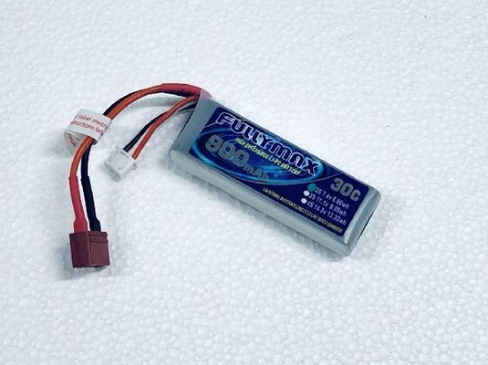 batería de 7.4V 900mAh 30C LiPO para el modelo Buggy Crawler Truck del helicóptero del abejón RC de FPV